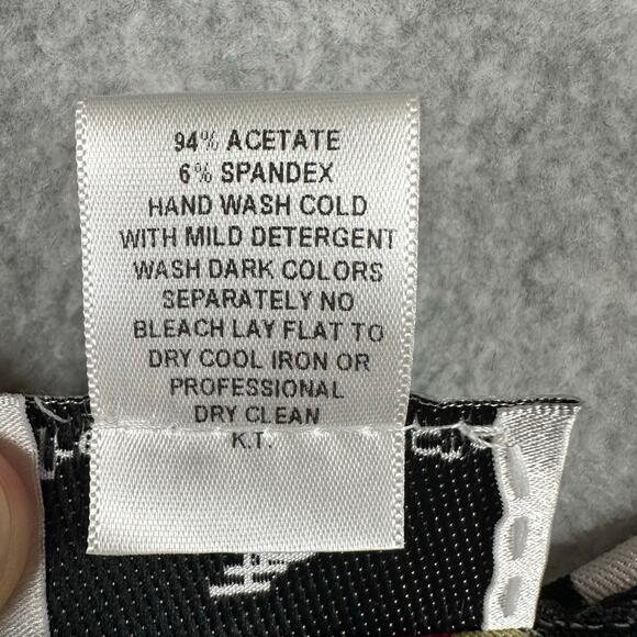 The Travel Collection Button Down Stretch Cardigan 1X Dark Floral Liquid Knit - Picture 5 of 10